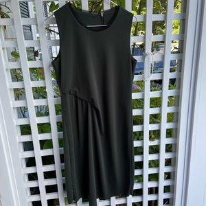 Olive and black Elie Tahari shift dress